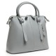 Женская сумка из натуральной кожи ALEX RAI 330 серый