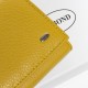 Женский кожаный кошелек dr.Bond Classic W1-V желтый