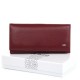 Женский кожаный кошелек dr.Bond Classic W1-V бордовый