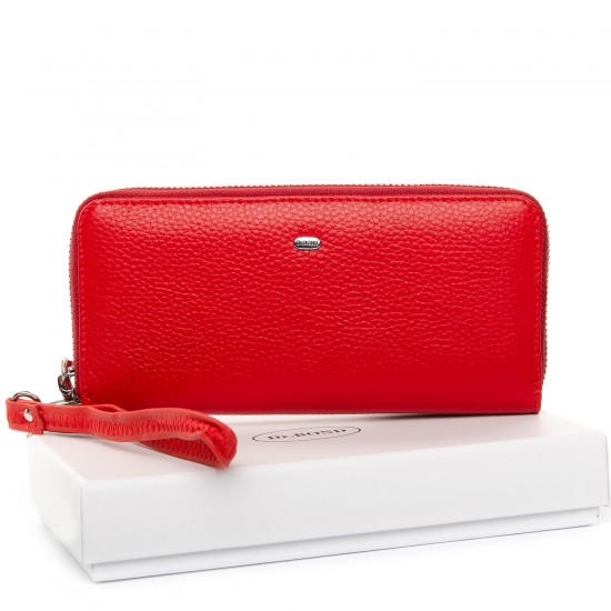 Жіночий шкіряний гаманець dr.Bond Classic W38 червоний