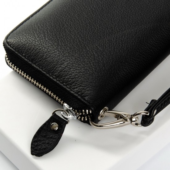 Жіночий шкіряний гаманець dr.Bond Classic W38 чорний