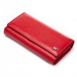 Жіночий шкіряний гаманець dr.Bond Classic W46 червоний