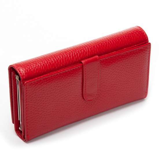 Жіночий шкіряний гаманець dr.Bond Classic W46 червоний
