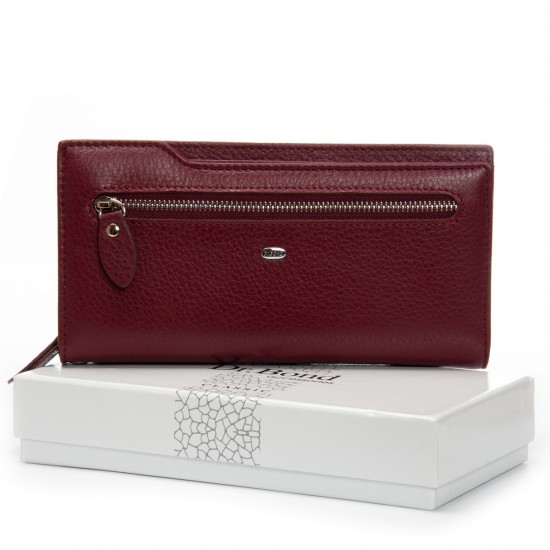 Женский кожаный кошелек dr.Bond Classic WMB-2M бордовый Женский кожаный кошелек dr.Bond Classic WMB-2M бордовый