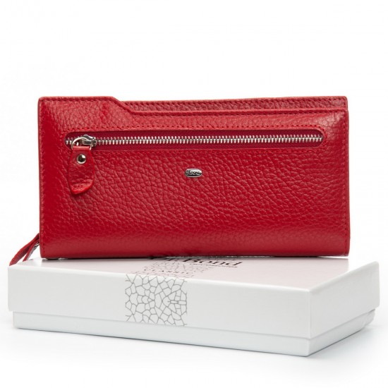 Женский кожаный кошелек dr.Bond Classic WMB-2M красный Женский кожаный кошелек dr.Bond Classic WMB-2M красный