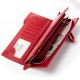 Женский кожаный кошелек dr.Bond Classic WMB-2M красный Женский кожаный кошелек dr.Bond Classic WMB-2M красный