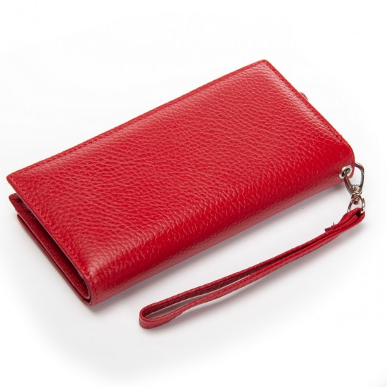 Женский кожаный кошелек dr.Bond Classic WMB-2M красный Женский кожаный кошелек dr.Bond Classic WMB-2M красный
