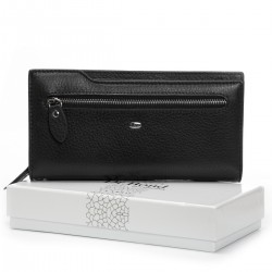 Жіночий шкіряний гаманець dr.Bond Classic WMB-2M черный