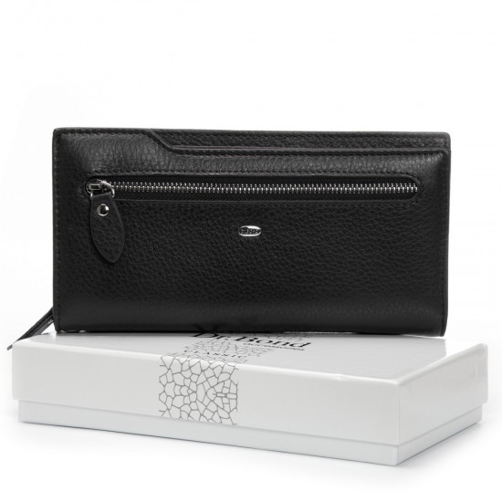 Жіночий шкіряний гаманець dr.Bond Classic WMB-2M черный Жіночий шкіряний гаманець dr.Bond Classic WMB-2M черный