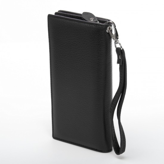Жіночий шкіряний гаманець dr.Bond Classic WMB-2M черный Жіночий шкіряний гаманець dr.Bond Classic WMB-2M черный
