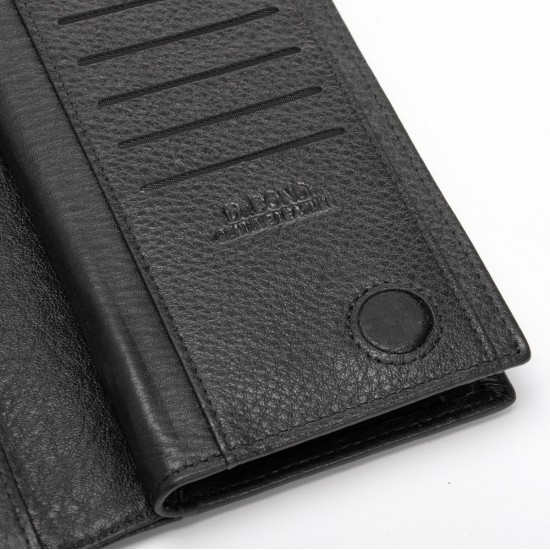Жіночий шкіряний гаманець dr.Bond Classic WMB-2M черный Жіночий шкіряний гаманець dr.Bond Classic WMB-2M черный