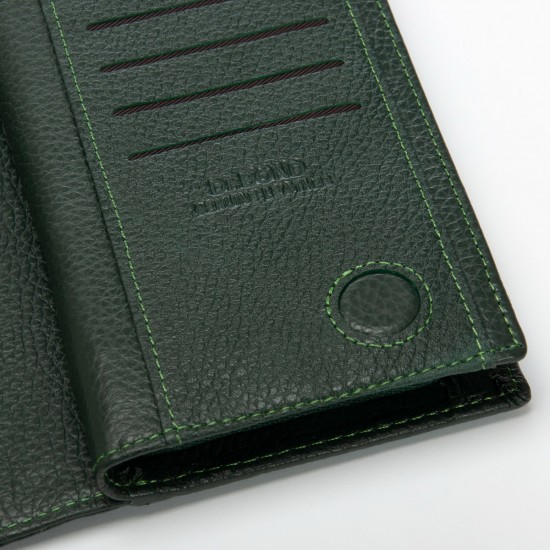 Женский кожаный кошелек dr.Bond Classic WMB-2M зеленый Женский кожаный кошелек dr.Bond Classic WMB-2M зеленый