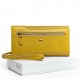 Жіночий шкіряний гаманець dr.Bond Classic WMB-2M жовтий