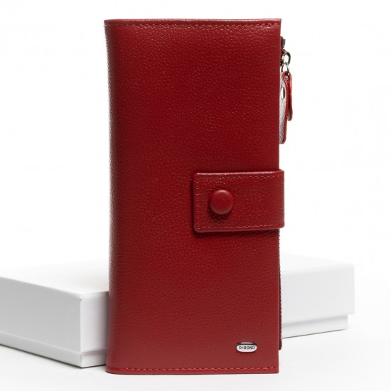 Жіночий шкіряний гаманець dr.Bond PD WMB-1 червоний