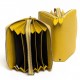 Женский кожаный кошелек dr.Bond Classic W39-3 желтый