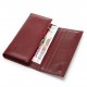 Жіночий шкіряний гаманець dr.Bond Classic W46-2 бордовий