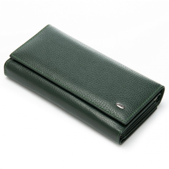 Жіночий шкіряний гаманець dr.Bond Classic W46-2 зелений