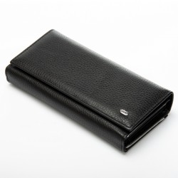 Жіночий шкіряний гаманець dr.Bond Classic W46-2 чорний