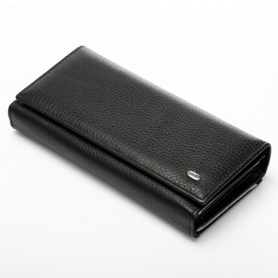 Жіночий шкіряний гаманець dr.Bond Classic W46-2 чорний