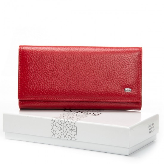 Жіночий шкіряний гаманець dr.Bond Classic W46-2 червоний