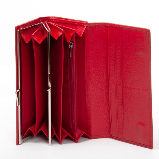 Жіночий шкіряний гаманець dr.Bond Classic W46-2 червоний
