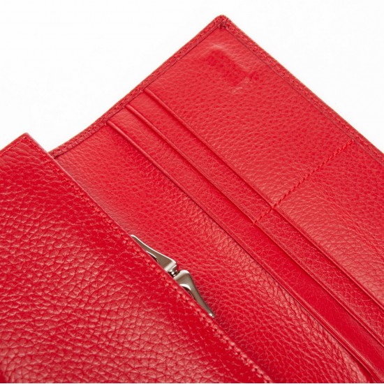 Жіночий шкіряний гаманець dr.Bond Classic W46-2 червоний