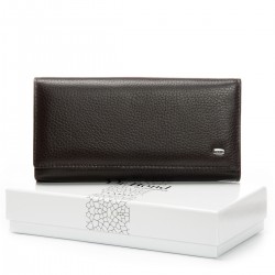 Жіночий шкіряний гаманець dr.Bond Classic W46-2 кавовий