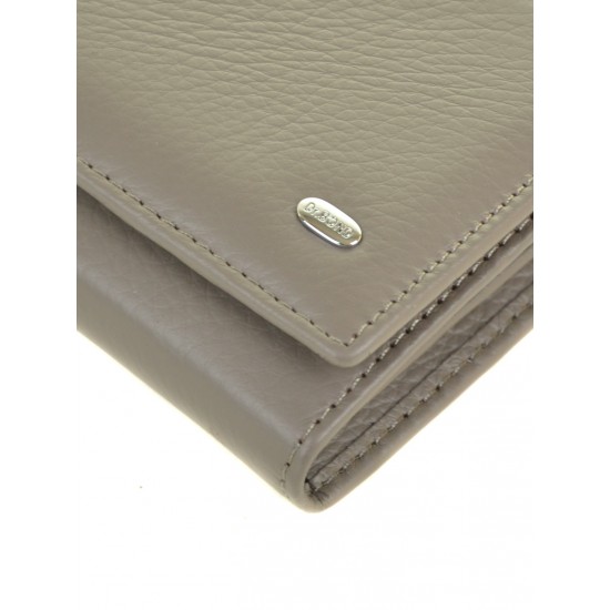 Женский кожаный кошелек dr.Bond Classic W501 серый