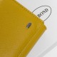Жіночий шкіряний гаманець dr.Bond Classic W501 жовтий