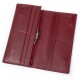 Женский кожаный кошелек dr.Bond Classic W1-V-2 бордовый