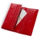 Жіночий шкіряний гаманець dr.Bond Classic W1-V-2 червоний