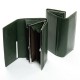 Женский кожаный кошелек dr.Bond Classic W1-V-2 зеленый