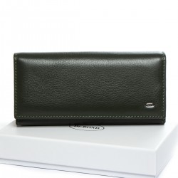 Жіночий шкіряний гаманець dr.Bond Classic W1-V-2 зелений Жіночий шкіряний гаманець dr.Bond Classic W1-V-2 зелений