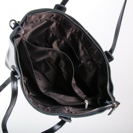 Женская сумка из натуральной кожи ALEX RAI 1991 черный