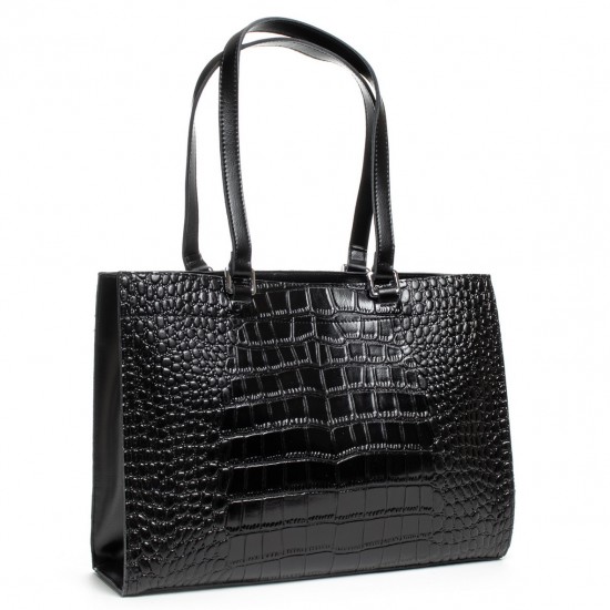 Жіноча сумка з натуральної шкіри ALEX RAI 1547 чорний