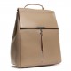 Жіночий рюкзак з натуральної шкіри ALEX RAI 373 темно-бежевий