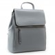 Женский рюкзак из натуральной кожи ALEX RAI  1005 1 серый
