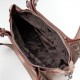 Женская сумка из натуральной кожи ALEX RAI 8784-220 пудра