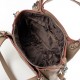 Женская сумка из натуральной кожи ALEX RAI 8784-220 темно-бежевый