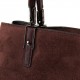 Женская модельная сумка из замша FASHION 2802 кофейный