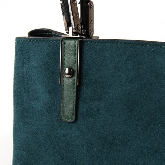 Жіноча модельна сумка з замша FASHION 2802 зелений