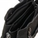 Женская модельная сумка из замша FASHION 8083 черный