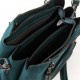 Женская модельная сумка из замша FASHION 8083 зеленый