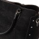 Жіноча модельна сумка з замша FASHION 5124 чорний