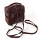 Женская модельная сумка-рюкзак из замша FASHION 0463 кофейный