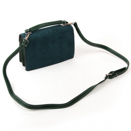 Жіноча сумочка з замша FASHION 1094 зелений