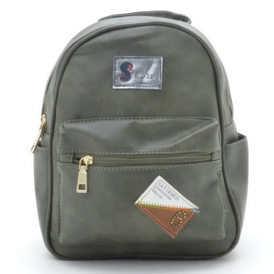 Жіноча рюкзак FASHION 98009 зелений