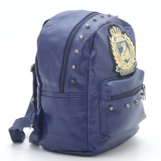 Женская рюкзак FASHION B-109 синий
