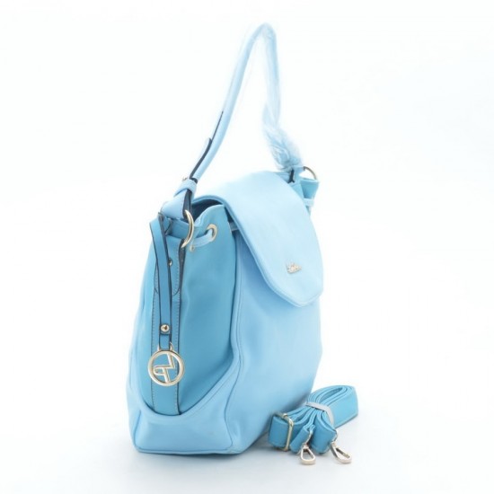 Жіноча модельна сумка FASHION T1102 блакитний
