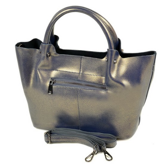 Женская сумка из натуральной кожи ALEX RAI 8649-2 золотой